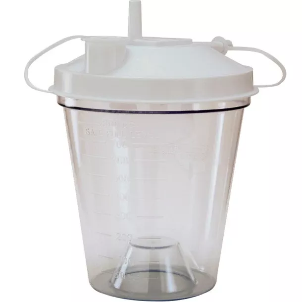 Drive Medical Designs Canister Suction 800cc With Lid 48/Ca