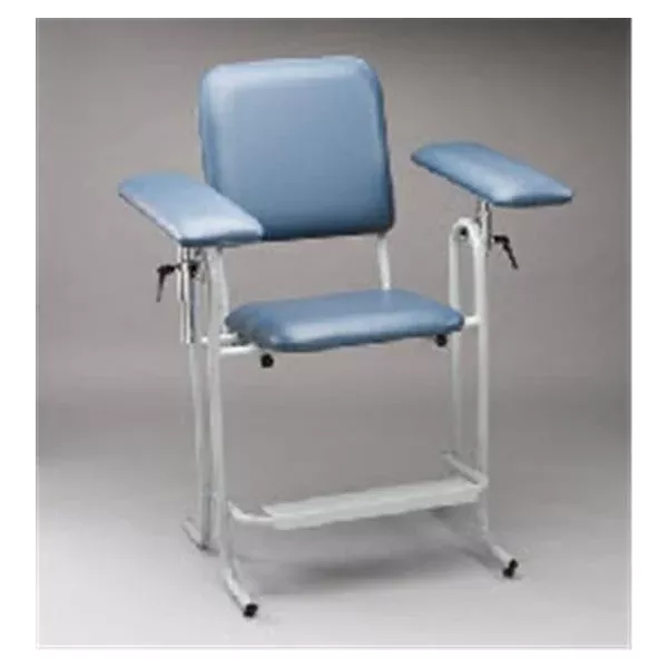 Dukal oration Chair Blood Draw Slate Blue Ea