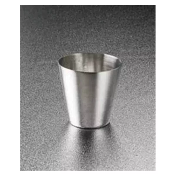 Dukal oration Cup Medicine Stainless Steel 2oz Silver 12/Ca