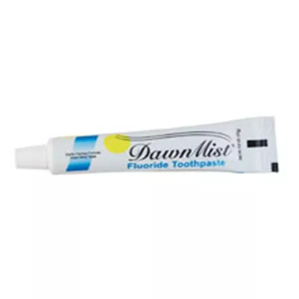 Dukal oration Dawn Mist Toothpaste Fluoride/Gel Mint 0.6oz 144/Bx, 5 BX/CA (TP1295)