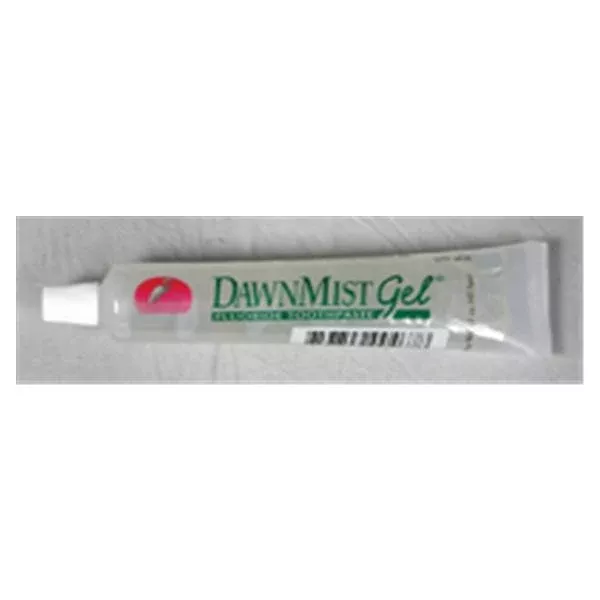 Dukal oration DawnMist Anticavity Mint Gel Toothpaste 1.5 oz 144/ca