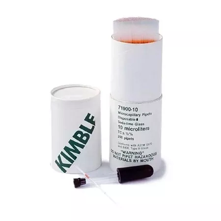 DWK Life Sciences LLC Kimble Micro Capillary Pipette 10 µL NonSterile - M-1156509-934 - Case of 1000
