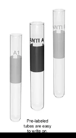 DWK Life Sciences LLC Kimble Test Tube Round Bottom Plain 10 X 75 mm 3 mL Yellow Without Closure Glass Tube - M-682734-1167 - Case of 1000