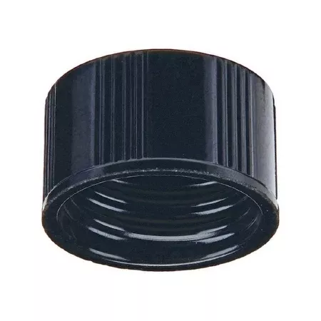 DWK Life Sciences LLC Kimble Tube Closure Phenol / PTFE / Rubber Screw Cap Black 13 mm For GPI 13-415 Culture Tubes NonSterile - M-1156536-3910 - Case of 500