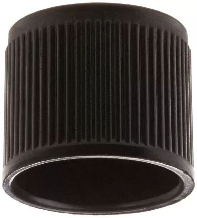 DWK Life Sciences LLC Kimble Tube Closure Phenol / PTFE / Rubber Screw Cap Black 15 mm For GPI 15-415 Culture Tubes NonSterile - M-1156535-820 - Case of 1000