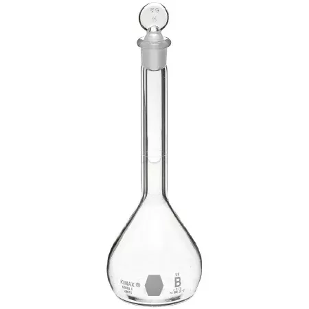DWK Life Sciences LLC Volumetric Flask Kimble KIMAX Class B Glass 1,000 mL (32 oz.) - M-1156468-2067 - Case of 6