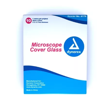 Dynarex Cover Glass No. 1 Thickness - M-862092-1925 - Case of 50
