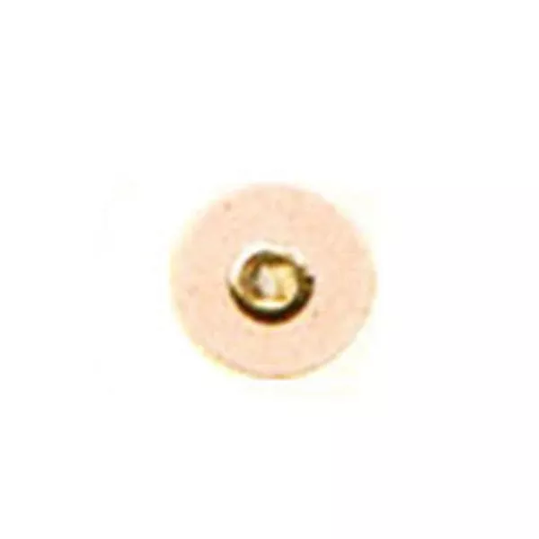 E C MooreDisc Snap On/Sand 7/8" Brass Center/Paper 12x50/Ca