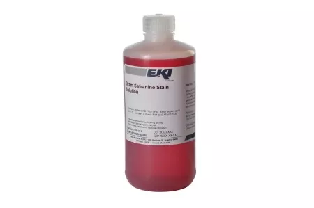 Ek Industries Inc Gram Safranin Stain Solution 500 mL - M-1082515-2280 - BT/1