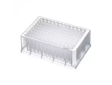 Eppendorf North America 96-Well Microplate Protein LoBind Deepwell 1,000 µL White Frame / Clear Wells NonSterile - M-1080518-4516 - Pack of 1
