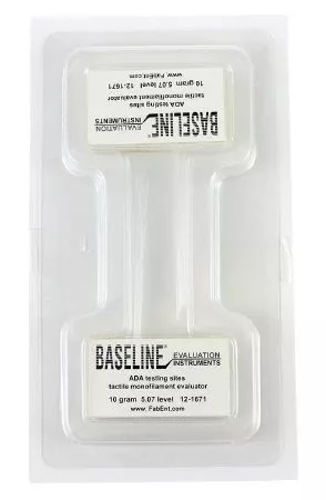 Fabrication Enterprises Baseline ADA Monofilament Sensory Test Level 5.07, 10 Gram Force - M-843615-4731 | Each