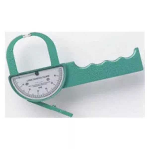 Fabrication Enterprises Caliper Skinfold Large Spring Loaded Floating Tip SS Ea