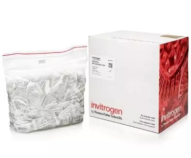 Fisher Scientific Ambion Microcentrifuge Tube Conical Bottom Plain 2 mL Without Color Coding Snap Cap Polypropylene Tube - M-1109761-1477 - Box of 500