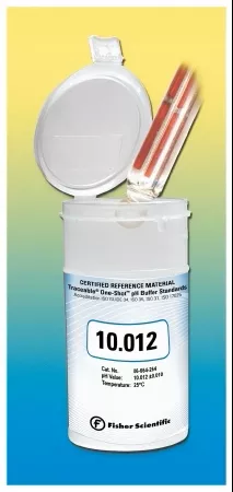 Fisher Scientific Basic Buffer Fisherbrand™ Traceable pH Buffer Certified Reference Standard pH 10.0 6 X 100 mL - M-1011009-1943 - Pack of 1