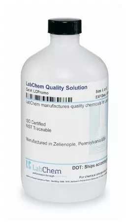 Fisher Scientific Basic Buffer LabChem™ Water / Potassium Phosphate Dibasic / Sodium Hydroxide Laboratory Grade pH 12.5 500 mL - M-1040997-2328 - Each