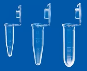 Fisher Scientific Biopur Safe-Lock Microcentrifuge Tube Conical Bottom Plain 6 X 32 mm 1.5 mL Without Color Coding Snap Cap Polypropylene Tube - M-666243-585 - Case of 100