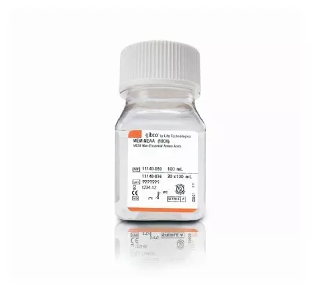 Fisher Scientific Cell Culture Reagent Gibco Minimum Essential Medium (MEM) Amino Acid 100X 100 mL - M-988331-2236 - Each