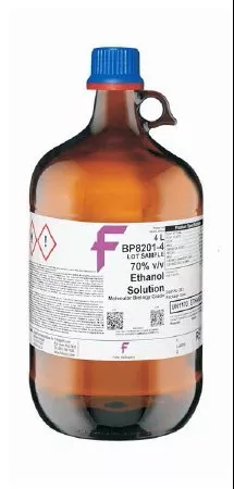Fisher Scientific Chemistry Reagent Fisher BioReagents™ Ethanol Molecular Biology Grade 70% 4 Liter - M-1005902-564 - Each
