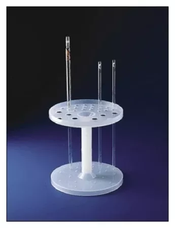 Fisher Scientific Circular Pipet Stand 7 X 7 Inch, 28 Positions, Autoclavable - M-1076964-2027 - Each