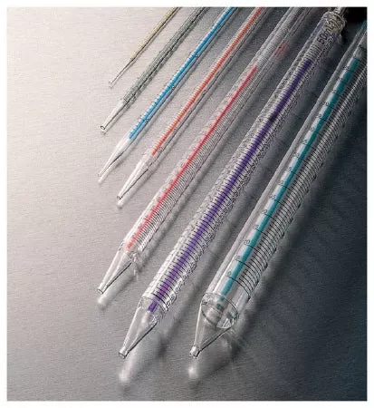 Fisher Scientific Corning™ Stripette™ Serological Pipette 1 mL 0.01 mL Graduation Increments / 0.2 mL Negative Graduations Sterile - M-943315-1646 - Case of 1000