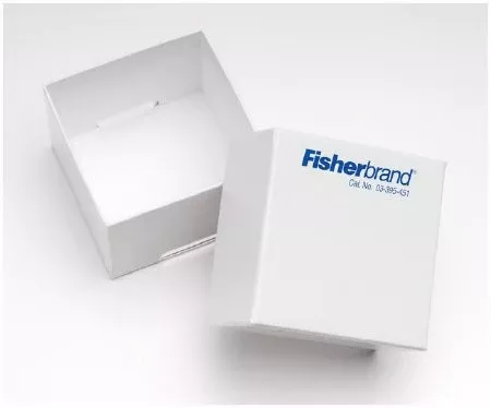 Fisher Scientific Cryo/Freezer Box 4 X 5.75 X 5.75 Inch, White, -196°C Operating Temperature For Mechanical Freezers and Liquid Nitrogen Tanks and Storage System - M-865785-1092 - Each