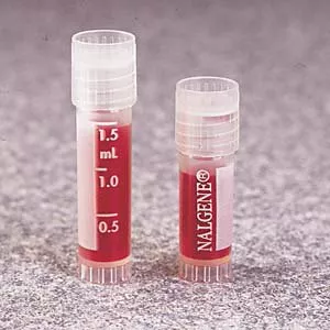 Fisher Scientific Cryogenic Vial Nalgene™ Polypropylene 1.5 mL Screw Cap - M-672481-2632 - Case of 500