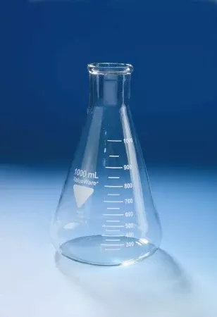 Fisher Scientific Erlenmeyer Flask Kimble ValueWare™ Narrow Mouth Borosilicate Glass 500 mL (16 oz.) - M-797045-2744 - Pack of 6