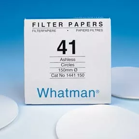 Fisher Scientific Filter Paper 11 cm D, Above 8 µm, Grade 40, Medium Porosity, Smooth, Circle - M-245152-1876 - Pack of 100