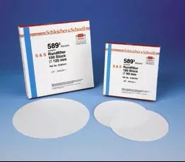 Fisher Scientific Filter Paper 90 mm OD, Grade 589/1 Circle - M-639265-3318 - Pack of 100