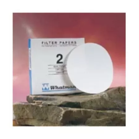 Fisher Scientific Filter Paper Whatman™ 125 mm, 2 Grade, Medium Fine Porosity, Circle Format, 190 µm Thickness, >8 µm Particle Retention, Smooth Surface - M-946158-818 - Each