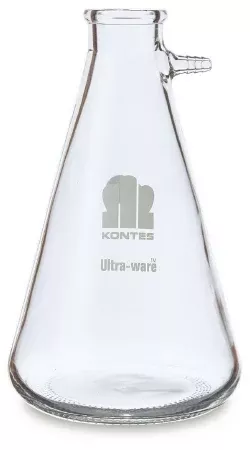 Fisher Scientific Flask Kimble Kontes™ Borosilicate Glass 2,000 mL (64 oz.) - M-1029185-1099 - Each