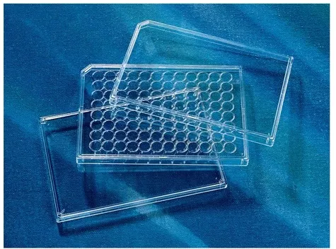 Fisher Scientific General Assay Microplate Lid Corning™ Universal, Sterile For 96 and 384-well, Half Area - M-1029211-4338 - Case of 50