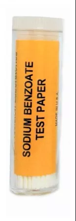 Fisher Scientific Genetic Taste Test Strip Eisco Labs Sodium Bensoate Paper, 100 Test Strips per Vial - M-929722-3589 - Each