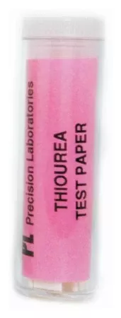 Fisher Scientific Genetic Taste Test Strip Eisco Labs Thiourea Paper, 100 Test Strips per Vial - M-929723-3077 - Each