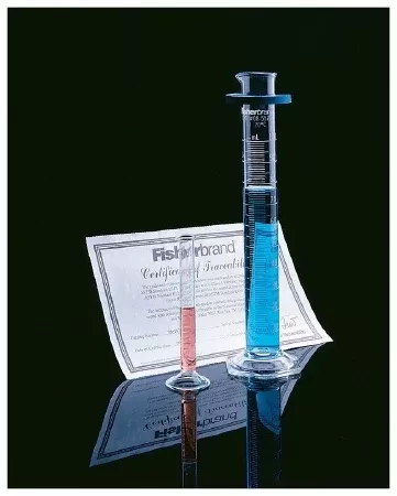 Fisher Scientific Graduated Cylinder Class A Borosilicate Glass 100 mL - M-847867-1879 - Each
