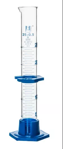 Fisher Scientific Graduated Cylinder Eisco™ Class B Borosilicate Glass 25 mL - M-1131231-525 - Each