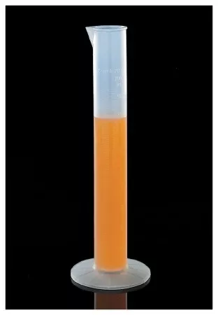 Fisher Scientific Graduated Cylinder Nalgene™ Round Base Polypropylene 500 mL (16 oz.) - M-994143-3692 - Each