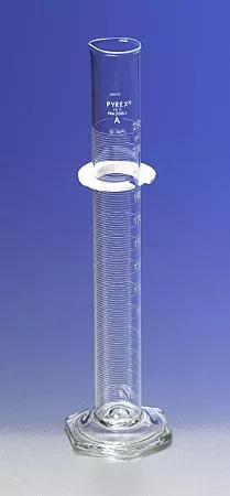 Fisher Scientific Graduated Cylinder Pyrex™ Class A Borosilicate Glass 2,000 mL (64 oz.) - M-1132031-3814 - Case of 1