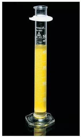Fisher Scientific Graduated Cylinder Pyrex™ Class A Borosilicate Glass 250 mL (8 oz.) - M-1127661-4182 - Case of 1