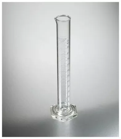 Fisher Scientific Graduated Cylinder Pyrex™ Vista™ Class A Borosilicate Glass 250 mL (8 oz.) - M-952830-3869 - Pack of 1