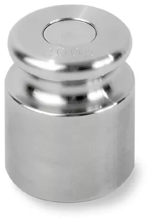 Fisher Scientific Individual Weight Troemner™ ASTM Class 7 Classification, 200 Gram Mass, 7.85 g/cm3 at 20°C Density, Cylindrical Shape, Statement of Accuracy, ISO9001 Certifications/Compliance - M-988100-3713 - Each