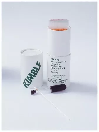 Fisher Scientific Kimble Micro Capillary Pipette 50 µL - M-999318-4571 - Case of 1000
