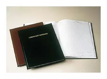Fisher Scientific Lab Notebook Nalgene™ 8.5 X 11 Inch, with Regular Paper Pages, Forest Green Cover - M-1028990-2392 - Each