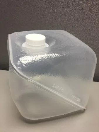 Fisher Scientific Lab Storage Container Knocked Down Cubitainer General Purpose Container Polyethylene 3,800 mL (1 gal.) - M-951521-225 - Case of 160