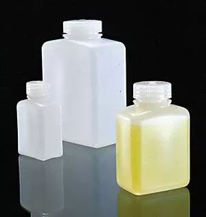 Fisher Scientific Laboratory Bottle Nalgene™ Rectangular HDPE 64 oz. - M-571171-2413 - Pack of 4
