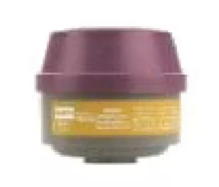 Fisher Scientific Low-Profile Cartridges/P100 Filter Combination 1.3 X 6.75 X 8.75 Inch, Olive, Magenta, NIOSH, 42CFR84 Certifications, Filter Cartridge For Respirator - M-1033129-1127 - Case of 12