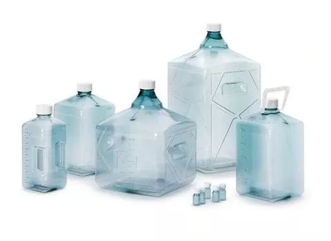 Fisher Scientific Media Storage Bottle Nalgene™ PETG Biotainer™ Square PETG 2 Liter (64 oz.) - M-1087588-775 - Case of 20