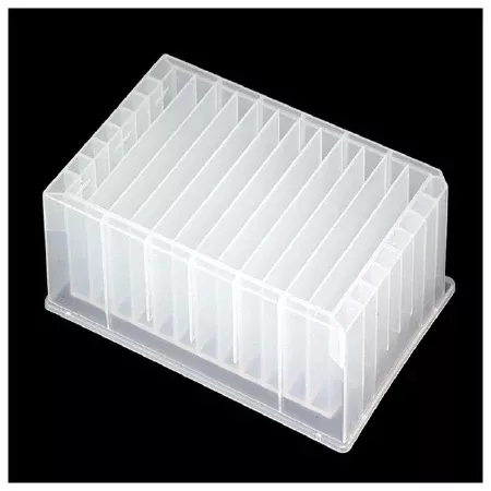 Fisher Scientific Multi Well High Profile Reagent Reservoir Axygen™ 2.84 oz., Clear, 22 mL Volume, Non-sterile, Disposable, ANSI/SLAS, RNase/DNase-free, Non-pyrogenic - M-1074746-2098 - Case of 25
