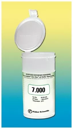 Fisher Scientific Neutral Buffer Fisherbrand™ Traceable pH Buffer Certified Reference Standard pH 7.0 6 X 100 mL - M-1011008-4416 - Pack of 1