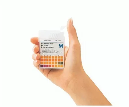 Fisher Scientific pH Indicator Strip EMD Millipore MColorpHast™ 13 Graduations, Stores at 10° to 25°C - M-922596-3124 - Box of 100